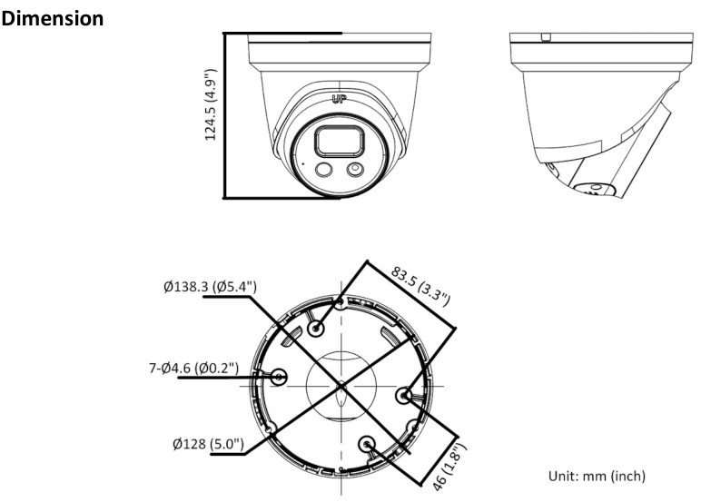 Hikvision Ds Cd G Iu Mm C Black Cam Ra Ip Acusense Mp