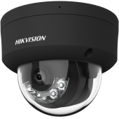 DS-2CD2147G2H-LISU(2.8mm)/eF/O-STD/BLACK - 4 MP Smart Hybrid Light ColorVu Fixed Dome IP-Kamera