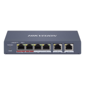 DS-3E1106HP-EI - Switch 4 ports Fast Ethernet Smart POE