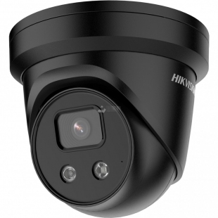 DS-2CD2346G2-ISU/SL(2.8mm)(C)(BLACK) - Caméra IP AcuSense 4MP Turret fixe, alarmes audio et visuelles_1