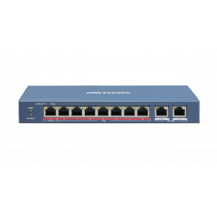 DS-3E0310HP-E - 8 Port Fast Ethernet Unmanaged POE Switch