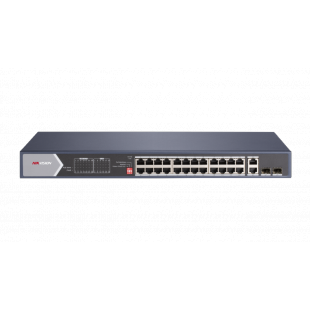 DS-3E0528HP-E - 24 Port Gigabit Unmanaged POE Switch