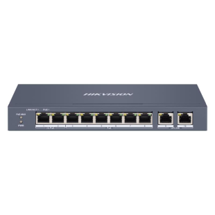 DS-3E1310HP-EI - Switch 8 ports Fast Ethernet Smart POE