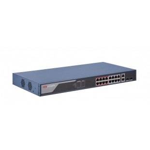 DS-3E1318P-EI - 16 Port Fast Ethernet Smart POE Switch