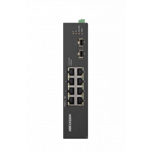 DS-3T0510HP-E/HS - 8 Port Gigabit Unmanaged Harsh POE Switch