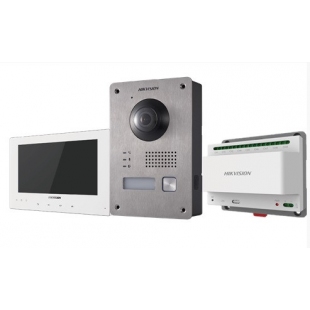 Hikvision Ds Kis701 Eu W 2 Draht Video Intercom Kit