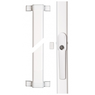 ABUS FUFT50031W - Secvest Crémone pour fenêtres sans fil FOS 550 E - AL0125 (blanc) 