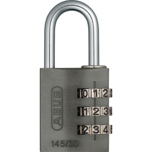 ABUS - Cadenas à combinaison 145/30 titanium B/DFNLI