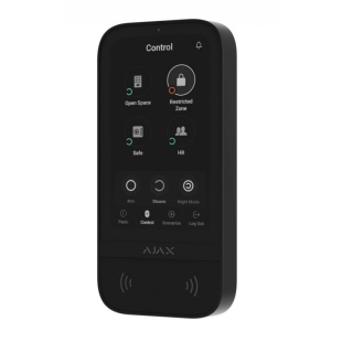 Ajax KeyPad Touchscreen - Élément de commandes Touch, sans fils, noir_1