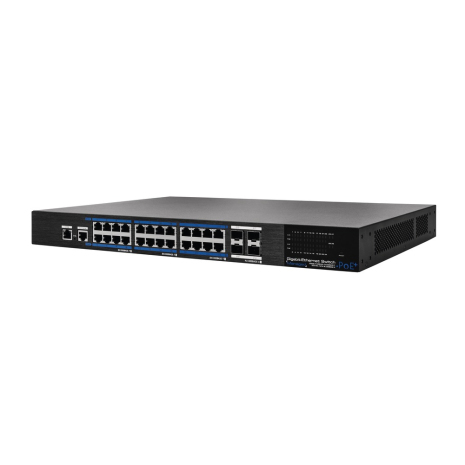 ABUS ITAC10130 - Switch Gigabit PoE 24 ports administrable