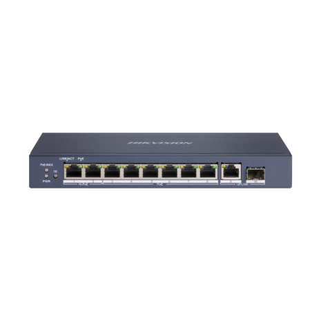 DS-3E0510HP-E - 8 Port Gigabit Unmanaged POE Switch