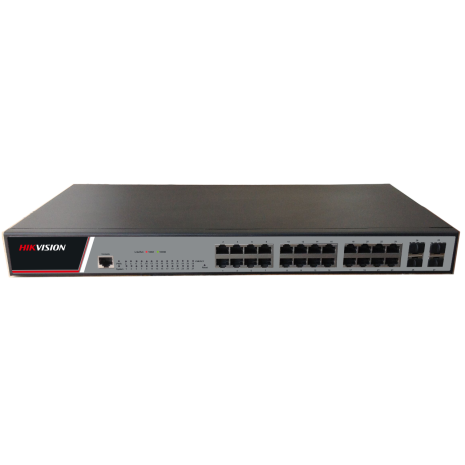 24 PoE Port + 4 Gigabit Full Managed Switch