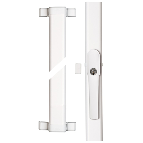 ABUS FUFT50031W - Secvest Crémone pour fenêtres sans fil FOS 550 E - AL0125 (blanc) 