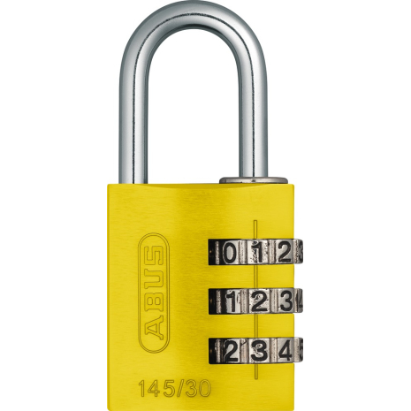 ABUS - Cadenas à combinaison 145/30 yellow B/DFNLI