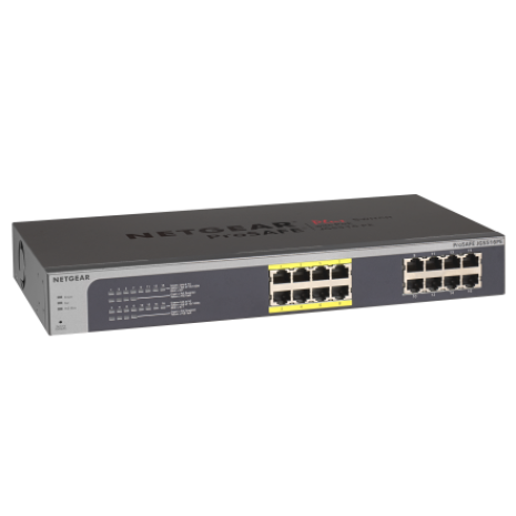 Switch 16/8 Port PoE Gigabit (8xPoE), performance PoE total 85 Watt_1