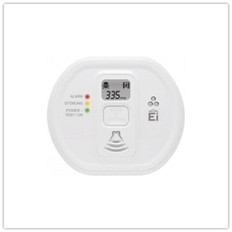 Jablotron Ei208DW - Capteur de monoxyde de carbone (CO) autonome + ecran, alimente par pile - Ei208DW_1