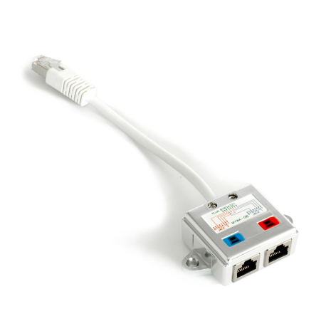 Doubleur passif de connection RJ-45, 100Mbps (1 unités)