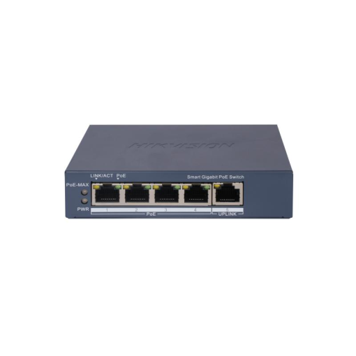 DS-3E1505P-EI - Switch 4 ports Gigabit Smart POE