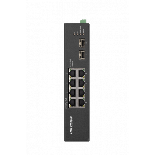 DS-3T0510HP-E/HS - 8 Port Gigabit Unmanaged Harsh POE Switch