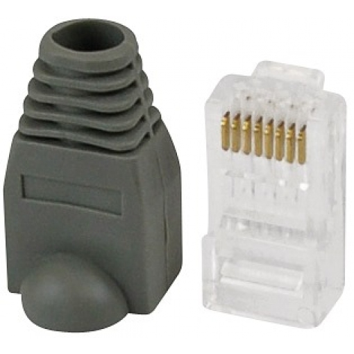 ABUS TVAC40890 - Fiche RJ45 Sertie en Équerre