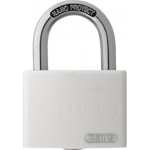 ABUS - Cadenas en aluminium T65AL/40 Blanc