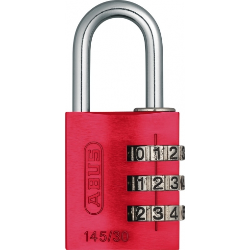 ABUS - Cadenas à combinaison 145/30 red B/DFNLI